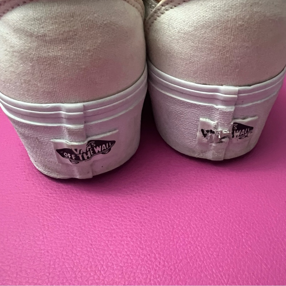 Vans Old Skool Stackform Platform Plaid Sneakers … - image 6